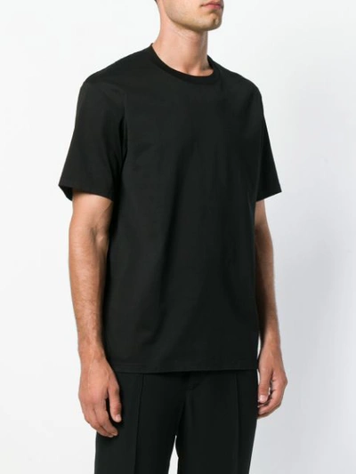 Shop Attachment Classic Plain T-shirt - Black