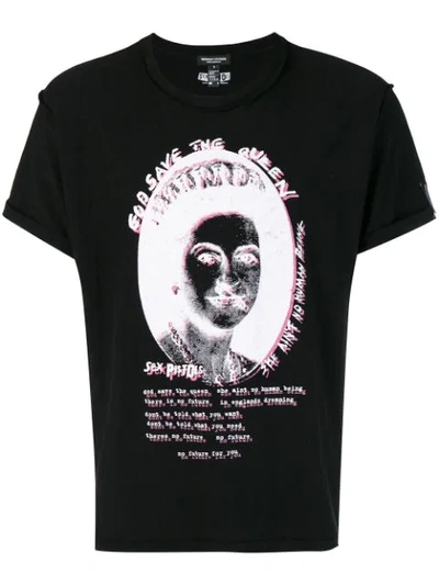 Shop Midnight Studios Sex Pistols Save The Queen T-shirt - Black