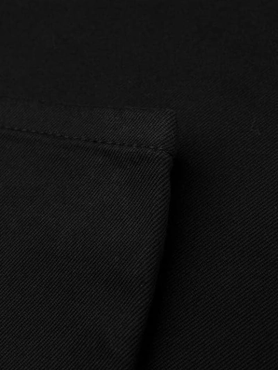 Shop Prada Straight Leg Tailored Trousers In Black