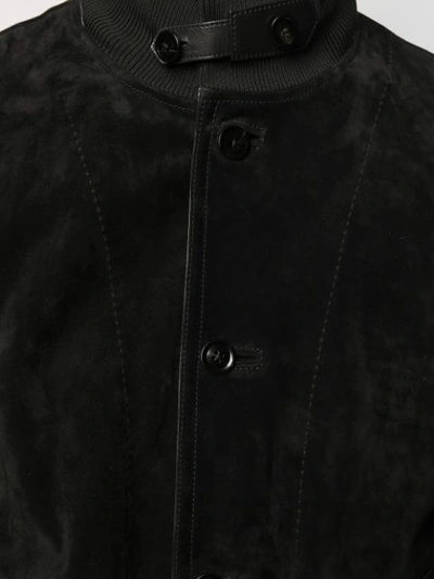 Shop Tom Ford Bomber Jacket In Black