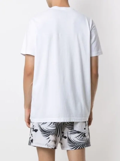 Shop Osklen Stone Round Seven T-shirt In White