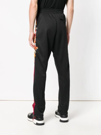 Shop Doublet Side-stripe Track Trousers In Black