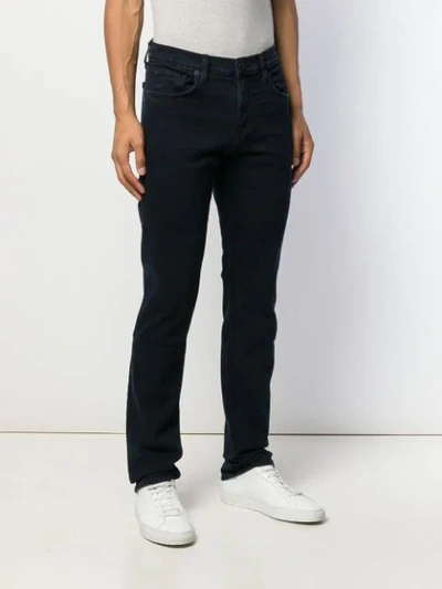 Shop J Brand Straight Leg Jeans In Blue
