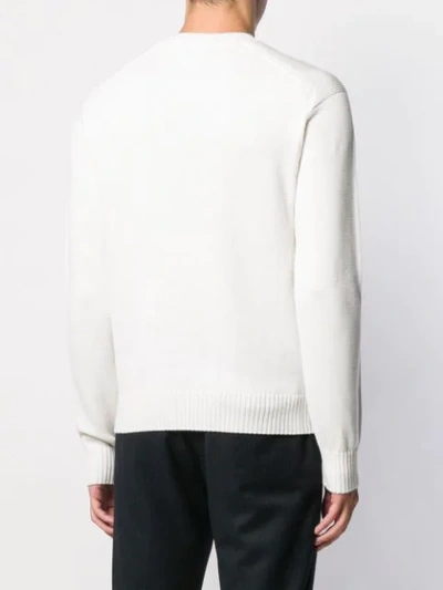 Shop Rossignol Odysseus Crew Neck Jumper In White