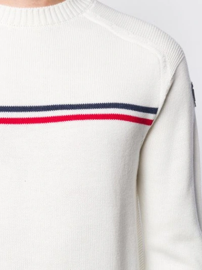 Shop Rossignol Odysseus Crew Neck Jumper In White