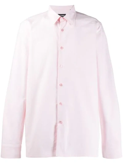 RAF SIMONS EMBROIDERED COTTON SHIRT 