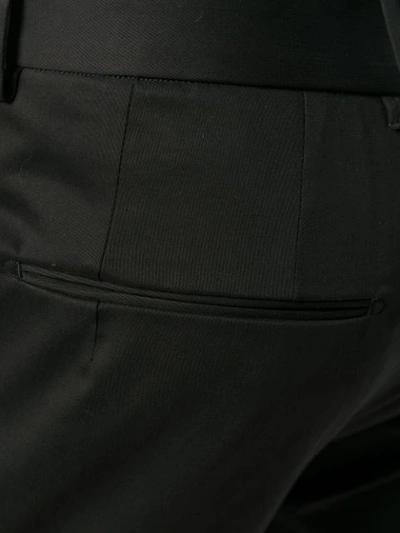 Shop Etro Straight-leg Trousers In Black