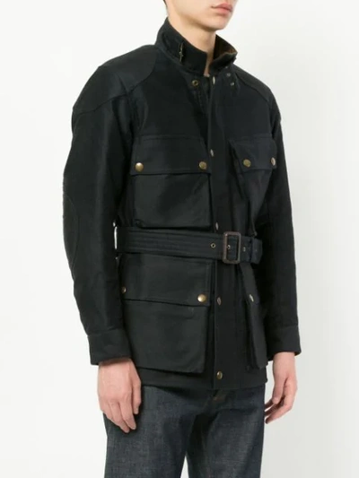 ADDICT CLOTHES JAPAN MILITARY BELTED JACKET - 蓝色