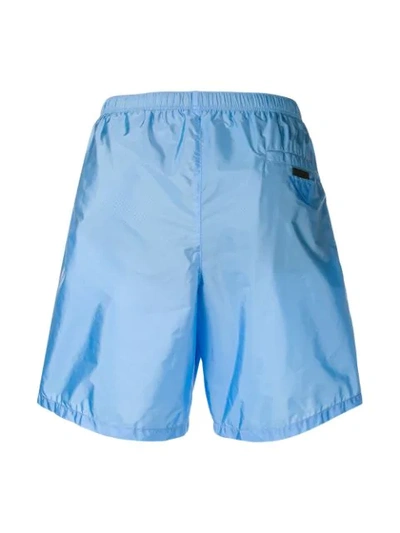 PRADA 泳裤 - 蓝色