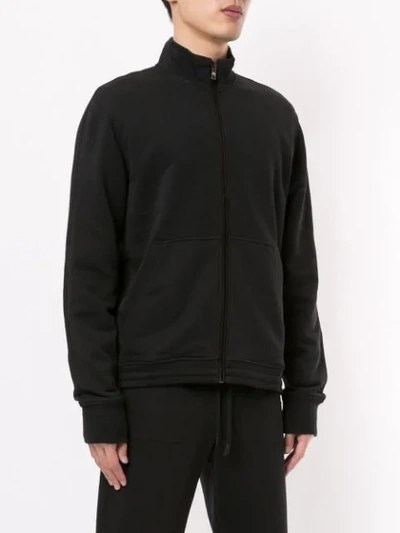 Shop Ermenegildo Zegna Lightweight Zipped Jacket In Black