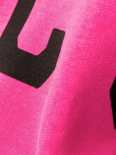 Shop Dsquared2 Icon Logo Hoodie In Pink