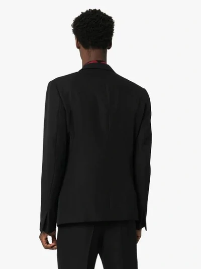 Shop Haider Ackermann Miles Tailored Wool Blazer In Black