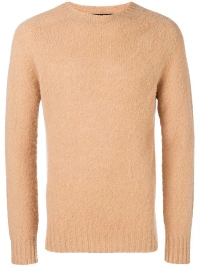 Shop Howlin' Crewneck Sweater In Neutrals