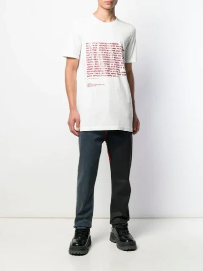 Shop Rick Owens Drkshdw Deeper Than A Mother's Tear T-shirt In White