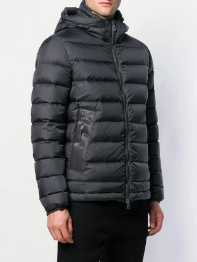Shop Peuterey Fitted Puffer Jacket In Grey
