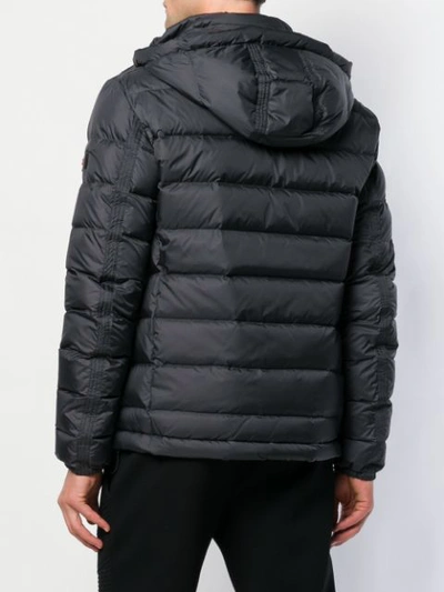 Shop Peuterey Fitted Puffer Jacket In Grey
