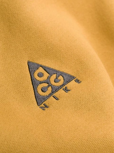 Shop Nike Logo Hoodie In Beige790