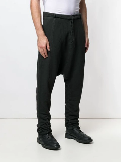 Shop Army Of Me Drop-crotch Trousers - Grey