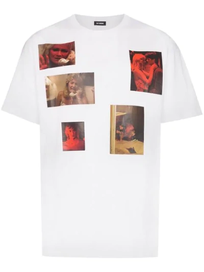 Shop Raf Simons Photograph Print T-shirt In White