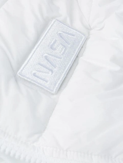 Alpha Industries Nasa Puffer Jacket In White | ModeSens