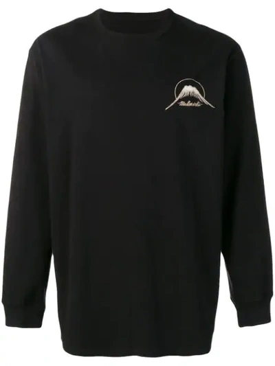 Shop Maharishi Maha Mountain Sweatshirt In Black