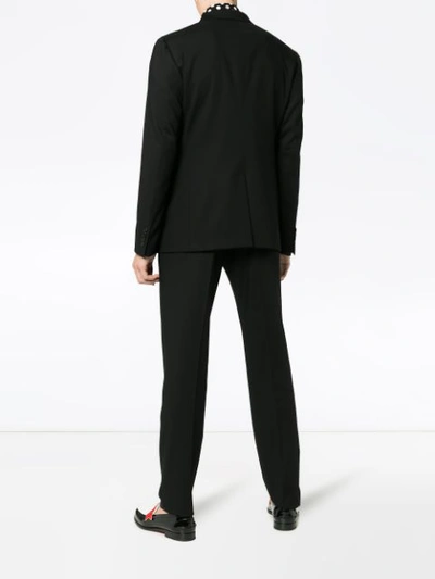 Shop Dolce & Gabbana Silk Dinner Suit - Black