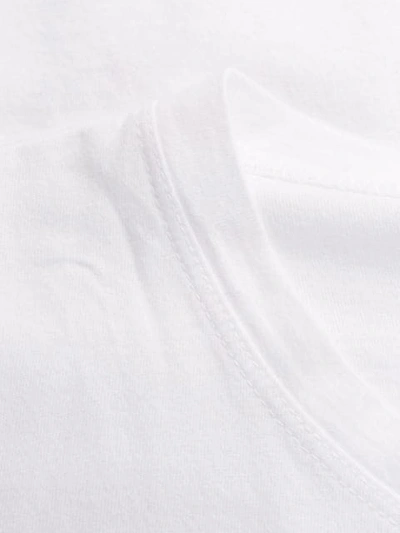 Shop Greg Lauren T-shirt Mit Logo-print In White