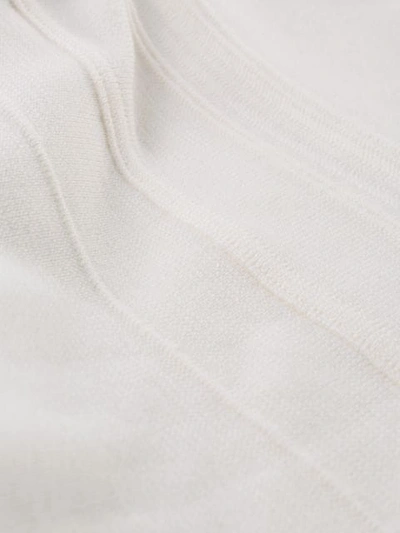 Shop Apc Raised Knit Jumper In White