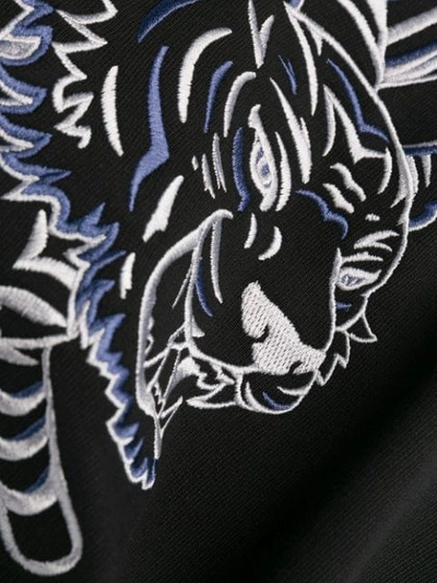 Shop Kenzo Double Tiger Sweatshirt In Black