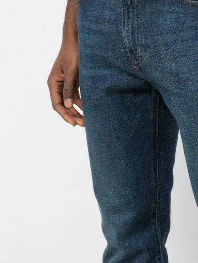 Shop Levi's 511 Slim Selvedge Jeans In Blue