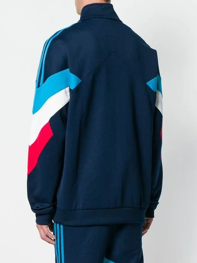 Shop Adidas Originals Palmeston Track Top In Blue