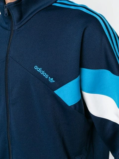 Shop Adidas Originals Palmeston Track Top In Blue