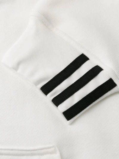 Shop Adidas Originals Full-zip Hoodie In White