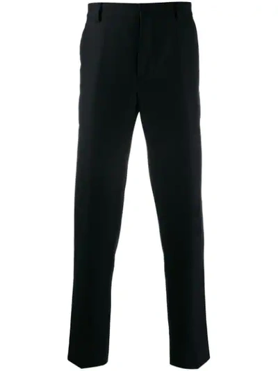 Shop Harmony Paris Peter Tailored Trousers In Blue