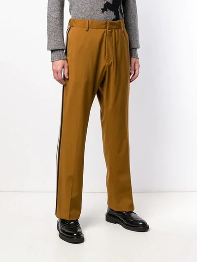 Shop N°21 Tailored Track Pants In Brown