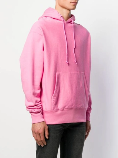 Shop Sandro Front Pocket Hoodie In Pink