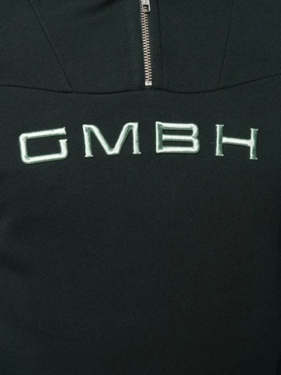 Shop Gmbh Embroidered Logo In Black