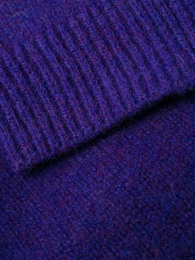 Shop Acne Studios Kai Jumper In Purple