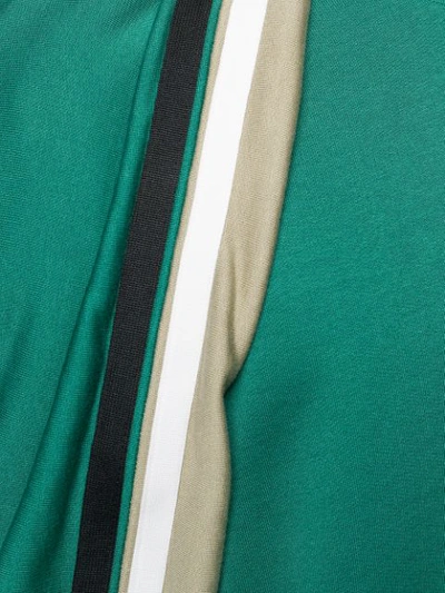 Shop Y/project Drape Panel Sweatshirt In Green