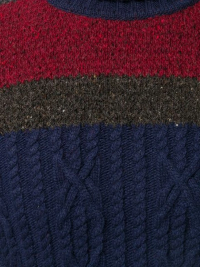Shop Etro Colour-block Sweater In 200