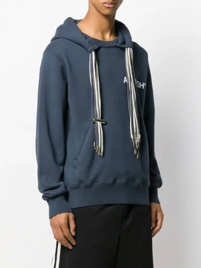 Shop Ambush Multiple-drawstring Hoodie In Blue