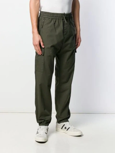 Shop Carhartt Slim Cargo Trousers In Green