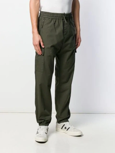 CARHARTT WIP SLIM CARGO TROUSERS - 绿色