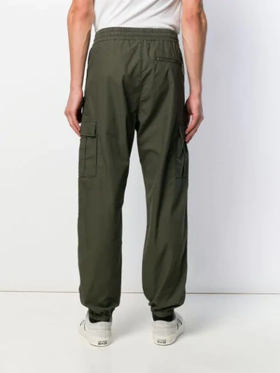 Shop Carhartt Slim Cargo Trousers In Green