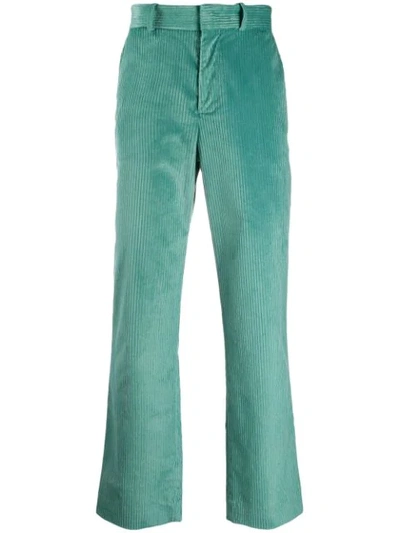 Shop Sies Marjan Straight-leg Cord Trousers In Blue