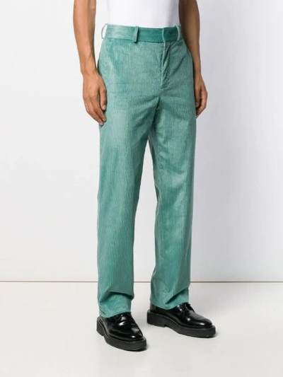 Shop Sies Marjan Straight-leg Cord Trousers In Blue