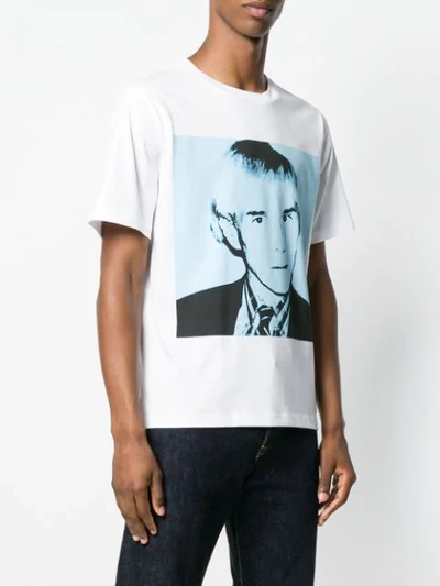 Shop Calvin Klein Jeans Est.1978 Andy Warhol Print T In White
