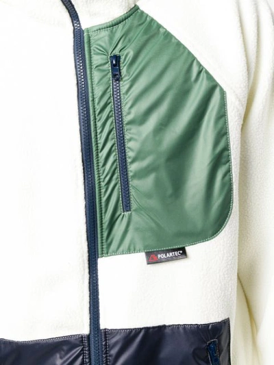 Shop Lc23 Contrast Pocket Jacket - White