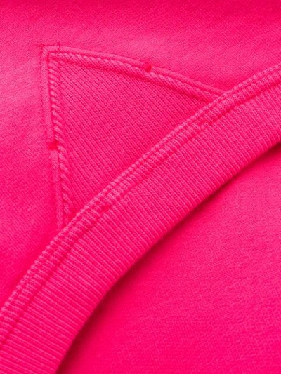 Shop Dondup Front Logo Sweatshirt In Pink