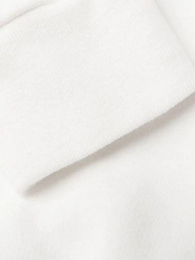 Shop Dondup Logo Print Hoodie In White
